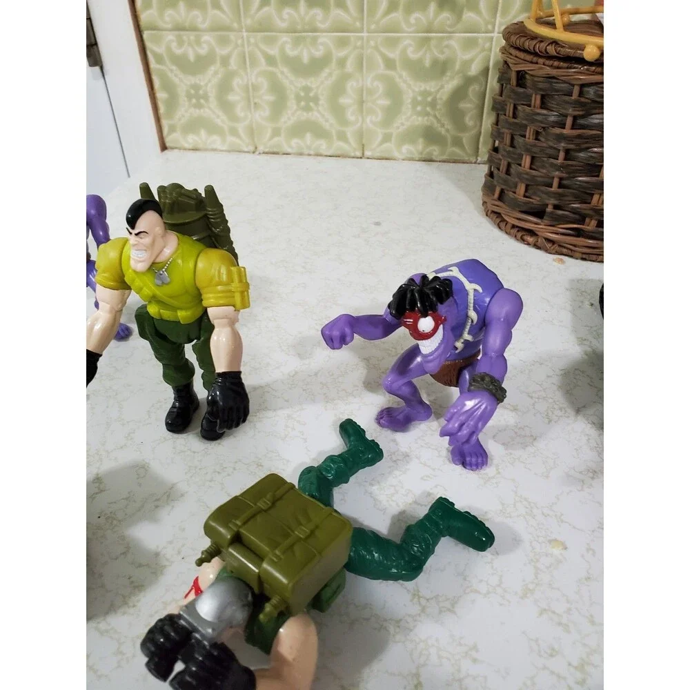 Small Soldiers Toys Action Figurines Vintage 1998 Lot Of 6 Burger King Gorgonite